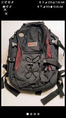 STM HAVEN COMPUTER BLACK BACKPACK PO# FL-2093 (3 EXPANDABLE